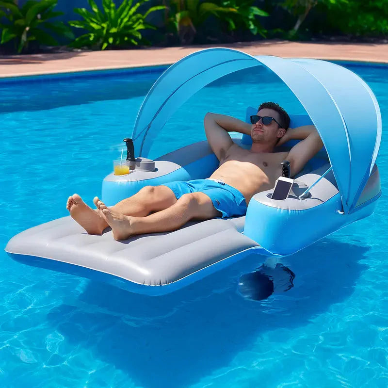 ☀️Summer Carnival 50% OFF- Sugaresd Motorized Summer Pool Cruiser🏊