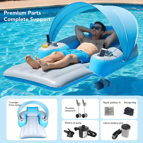 ☀️Summer Carnival 50% OFF- Sugaresd Motorized Summer Pool Cruiser🏊
