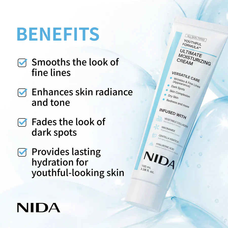 🔥 Hot Sale 50% OFF 🔥NIDA Youthful Formula Ultimate Moisturizing Cream