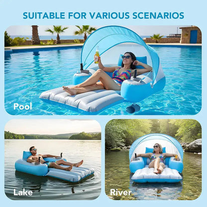 ☀️Summer Carnival 50% OFF- Sugaresd Motorized Summer Pool Cruiser🏊