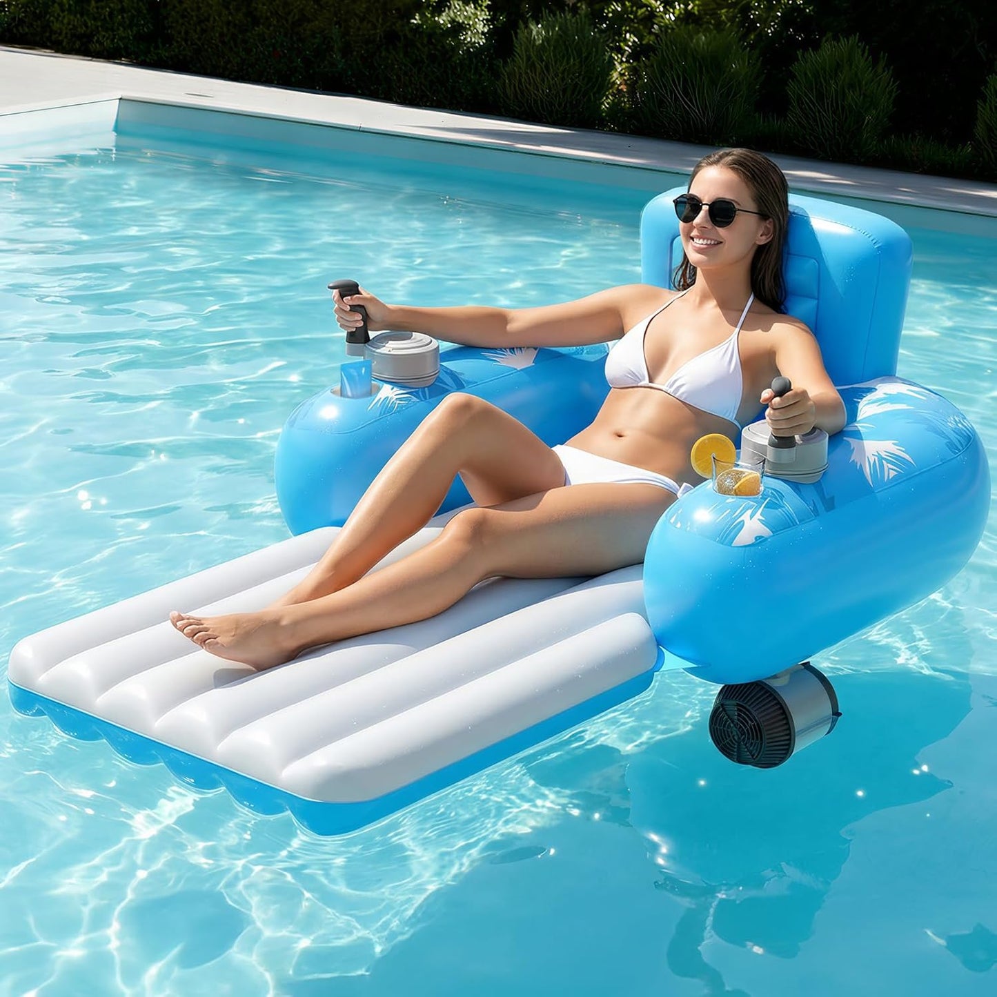 ☀️Summer Carnival 50% OFF- Sugaresd Motorized Summer Pool Cruiser🏊